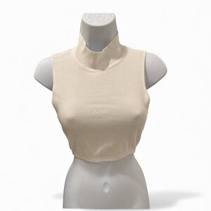 Cloud Ten- Elegant White Crop Top with Fringe Details